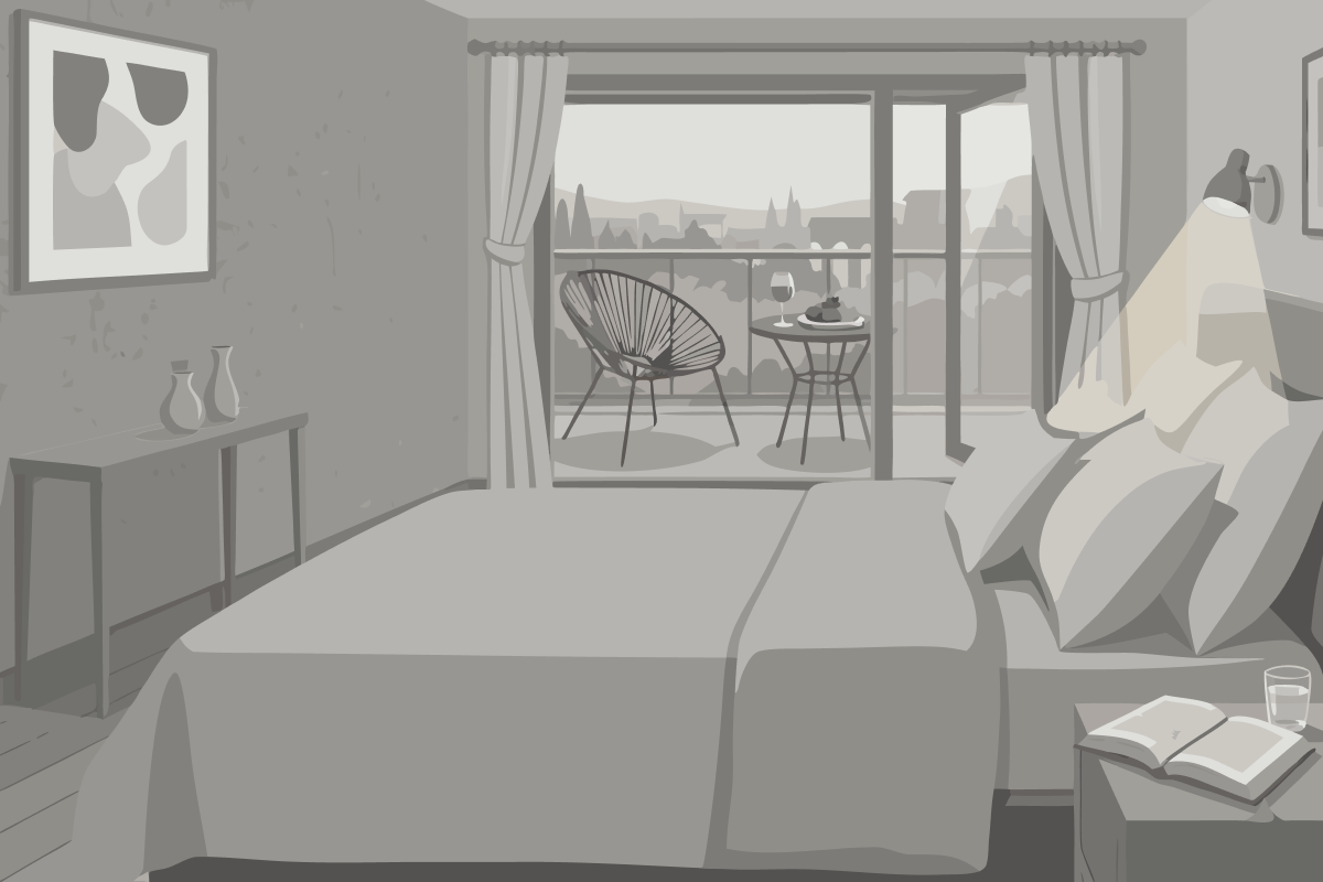 Suite Penthouse avec Jacuzzi Extérieur - Vue sur Mer